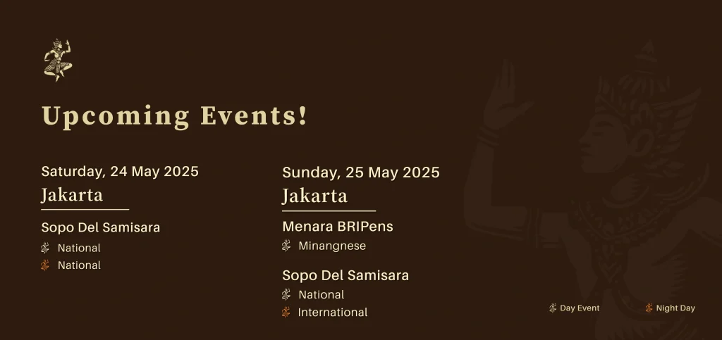Upcoming Event 24-25 May Dekstop